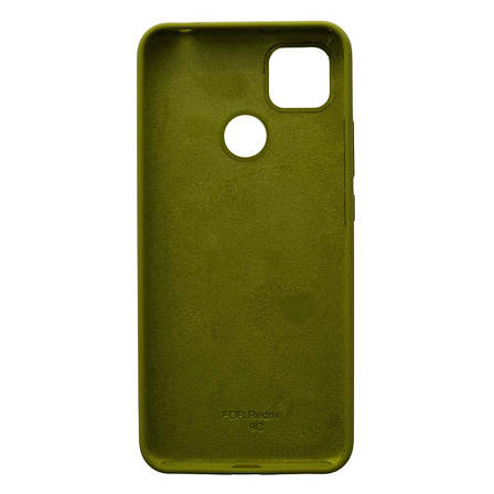 Чохол Silicone Case Premium для Xiaomi Redmi 9C Khaki, фото 3