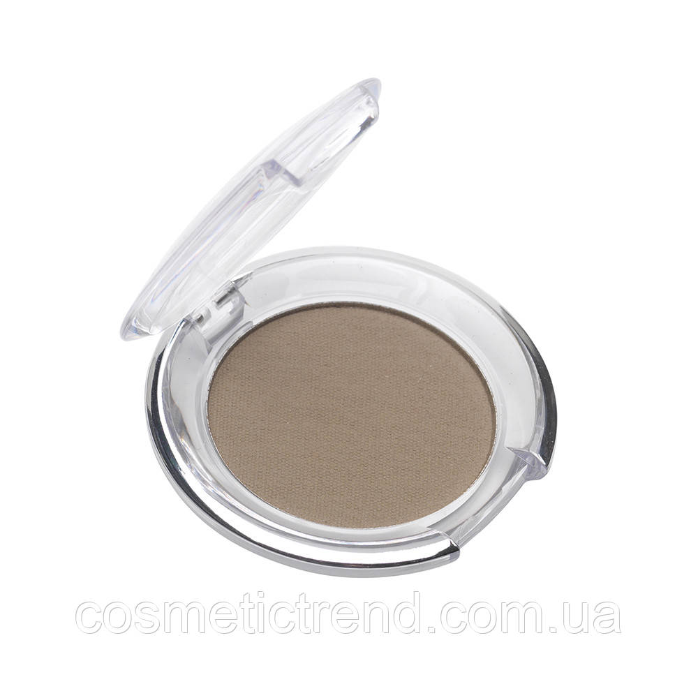 Тіні для брів світлі сіро-коричневі матові Eyebrow shadow powder 02 taupe Aden cosmetics