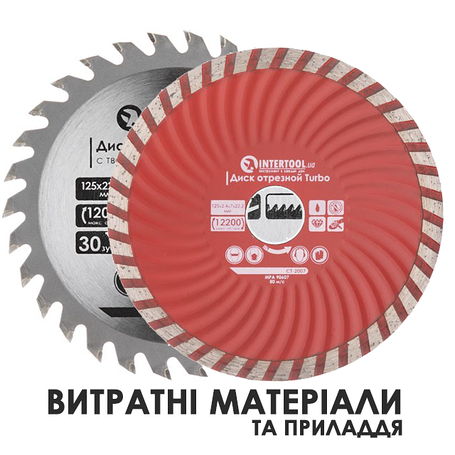 Витратні матеріали та приладдя