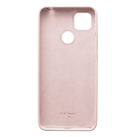 Чохол Silicone Case Premium для Xiaomi Redmi 9C Pink Sand, фото 3