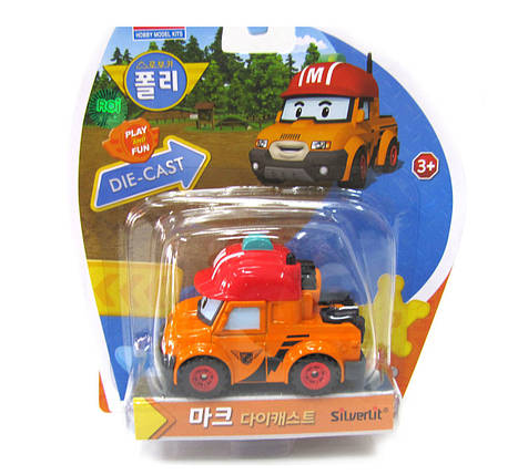 Машинка Робокар Полі (Robocar Poli) - Mark , Марк , Die-Cast Silverlit, фото 2