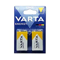 Батарейка VARTA Energy Alkaline 9V (Крона), лужна, 1 шт.