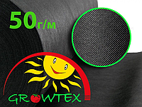 Агроволокно Чёрное 50г/кв.м 1,07м х 100м, Украина GROWTEX