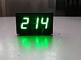 Цифровий Вольтметр 220 В змінного струму AC 70-500 V зелений, фото 7