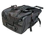 Рюкзак на колесах з висовною ручкою на 55 л Airtex 560/3 чорний, фото 4