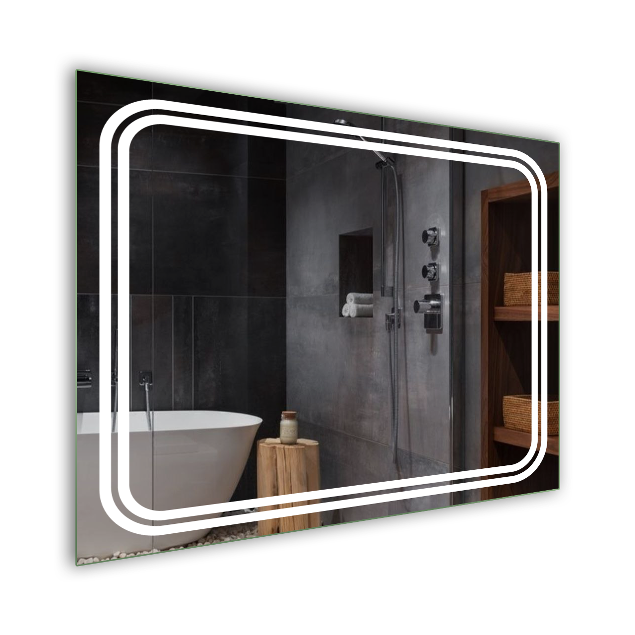 Дзеркало LED (90*80*2,5см) PR-D66