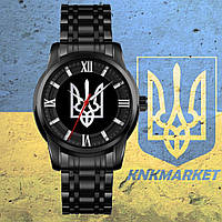 Годинник механічний Patriot Classic Glory to Ukraine Black-Black