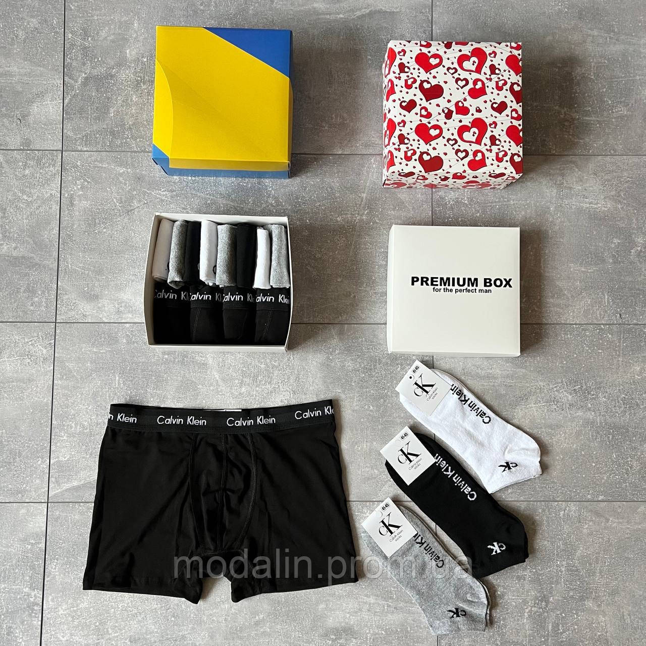 Купить Мужской комплект трусы + носки Calvin Klein Келвин Кляйн, цена ...