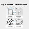 Кабель зарядний Baseus Jelly Liquid Silica Gel Charging Type-C to Lightning 20 W 1.2 м Black (CAGD020001), фото 6