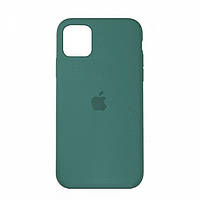 Чехол Silicone Case для iPhone 11 Pro Pine Green (силиконовый чехол pine green силикон кейс айфон 11 про) FULL