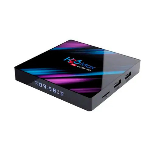 Медіаплеєр Android 11 Smart TV Box Rockchip RK3318 4/64GB H96 Max