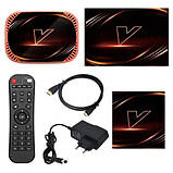 Медіаплеєр Android 11 Smart TV Box Amlogic S905X4 4/64GB Vontar X4, фото 4