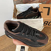 Мужские кроссовки Adidas Yeezy Boost 700 Brown NO LOGO