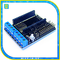 Плата адаптер для NodeMcu ESP8266 с драйвером двигателя