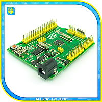 Микроконтроллер Arduino UNO R3 ATMega328P MiniUSB Green