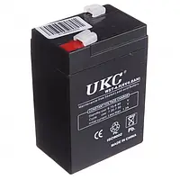 Акумулятор UKC 6v 4ah для ліхтарика та дитячого електромобіля