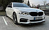 Спліттер BMW G30 M-Sport LCI (20-23) тюнінг обвіс елерон (V1), фото 9