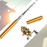 Карманная удочка в виде ручки Fish Pen Fishing Rod In Pen Case 543IM-65