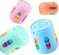 Головоломка антистресс для детей банка Cans Spinner Cube BK322-01
