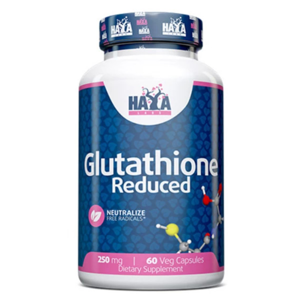 Glutathione Reduced 250 mg Haya Labs, 60 капсул