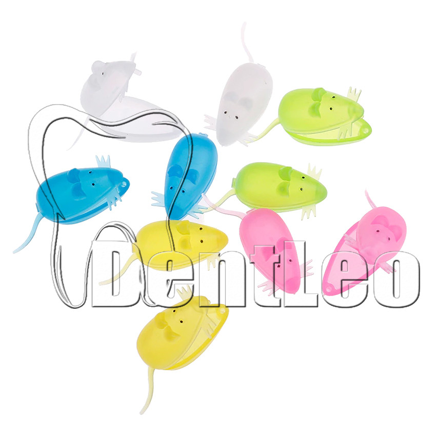 КОНТЕЙНЕР ДЛЯ МОЛОЧНИХ ЗУБЧИКІВ - МИШКИ 10 ШТ.