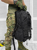 Рюкзак штурмовой Silver Knight Bangkok black 35 л Рюкзак тактический военный черный