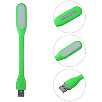 USB лампа для ноутбука Solar Led Lamp зелёный BK322-01