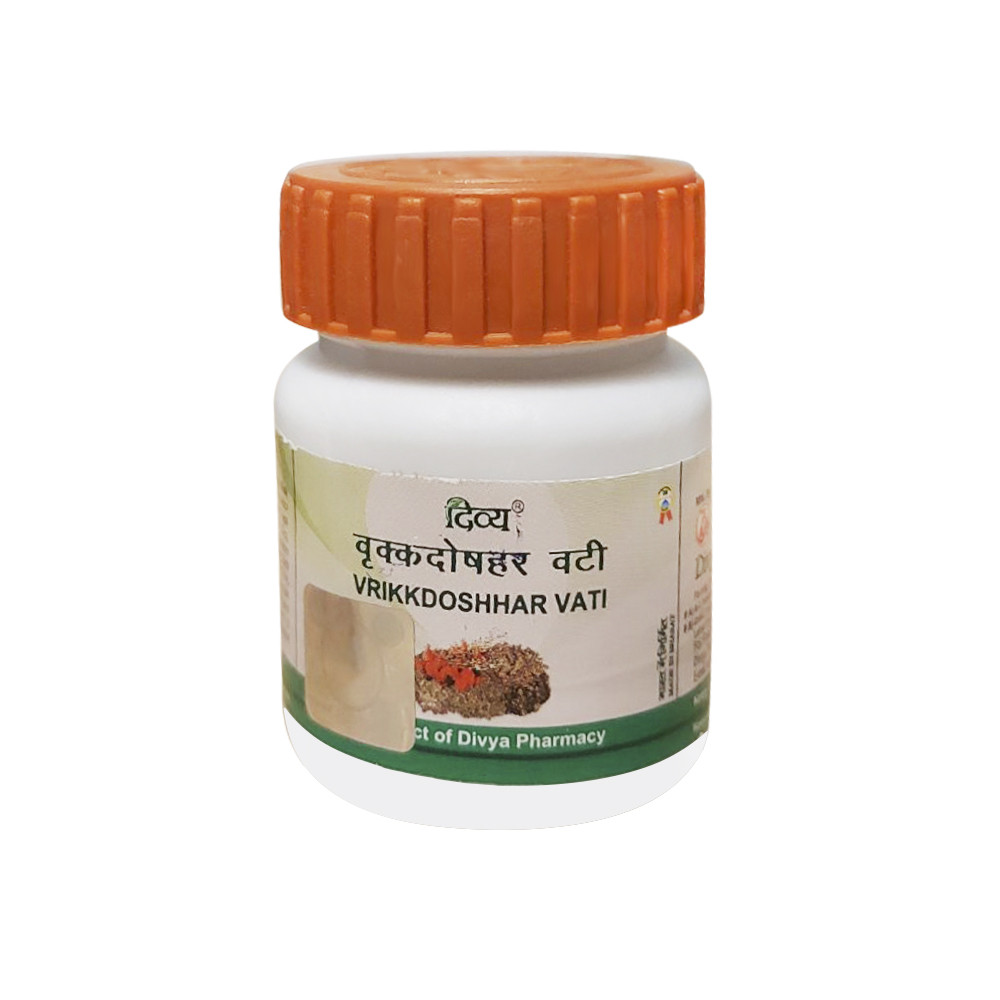 VRIKKDOSHHAR VATI 40 TAB. DIVYA PATANJALI, ВРІКДОШАР ВАТІ 40 ТАБ. ДІВ’Я ПАТАНДЖАЛІ
