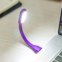 USB лампа для ноутбука Solar Led Lamp фиолетовый BK322-01