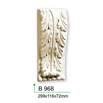 Консоль з малюнком Gaudi Decor B968 з поліуретану, фото 1