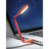 USB лампа для ноутбука Solar Led Lamp розовый BK322-01
