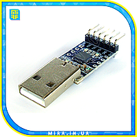 Конвертер CP2102 USB-UART USB-TTL черный