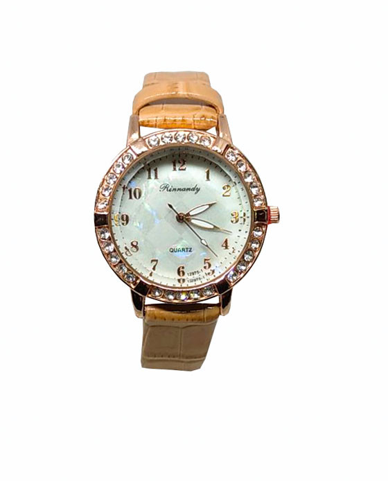 Жіночий наручний годинник Rinnandy Coral Beige