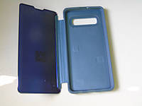 Смарт чохол книжка для телефона SAMSUNG S10 Plus синього кольору