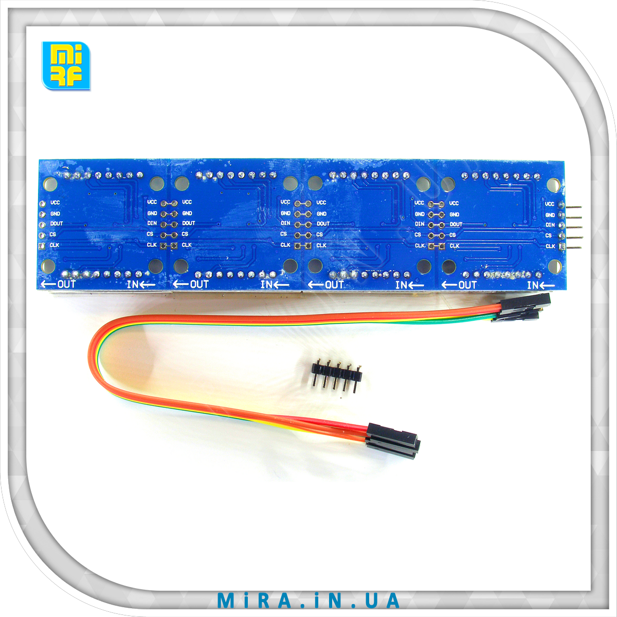 Модуль MAX7219 светодиодная матрица 8х32 красная - фото 3 - id-p1734252082
