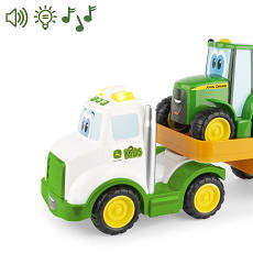 Іграшковий тягач і трактор John Deere Kids зі світлом і звуком (47207), фото 5
