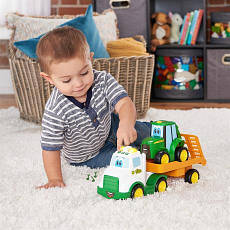 Іграшковий тягач і трактор John Deere Kids зі світлом і звуком (47207), фото 6