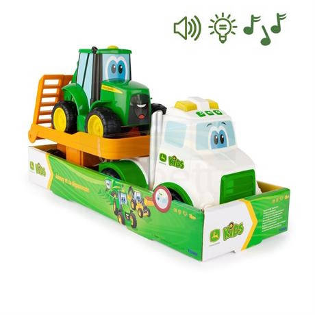 Іграшковий тягач і трактор John Deere Kids зі світлом і звуком (47207), фото 1