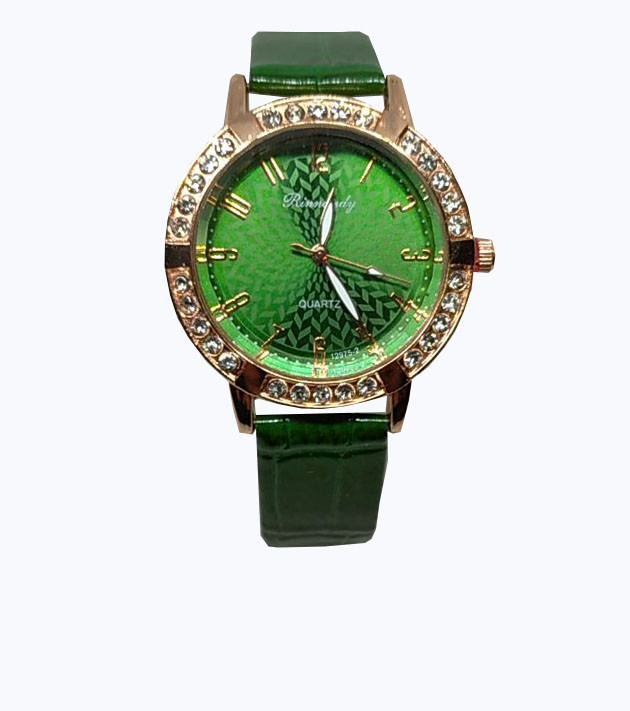 Жіночий наручний годинник Rinnandy Mozaic Green гурт