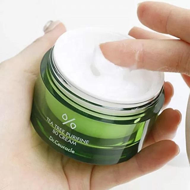 Крем для обличчя з екстрактом чайного дерева Dr.Ceuracle Tea Tree Purifine 80 Cream