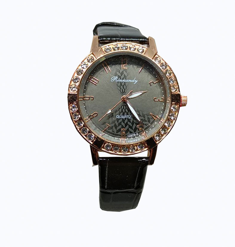 Жіночий наручний годинник Rinnandy Mozaic Black гурт