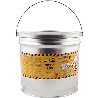 Шпаклівка універсальна м'яка Chamaleon 505 Super Soft, 4 кг