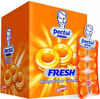 Льодяники Апельсин+вітамін З Pectol Orange Flavour + Vitamin C Damel 20г Іспанія