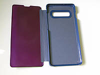 Смарт чохол книжка для телефона SAMSUNG S10 Plus фіолетового кольору