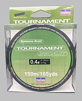 Шнур для рыбалки Daiwa Tournament Specialist Green x4 150m (# 0.4) 0,10мм/9,7 кг