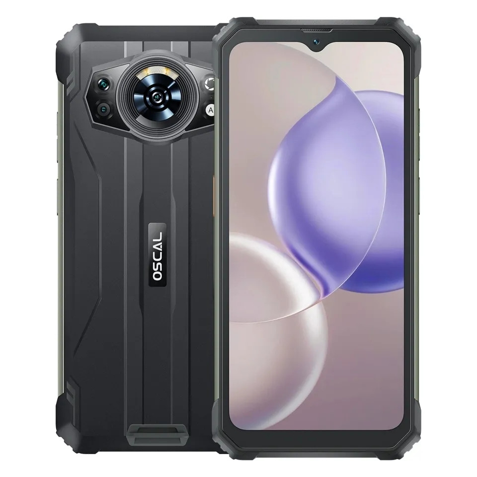 Смартфон Blackview Oscal S80 Black 6\128GB 13000mAh Helio G85 IP68/69K And 12 НОВИНКА!