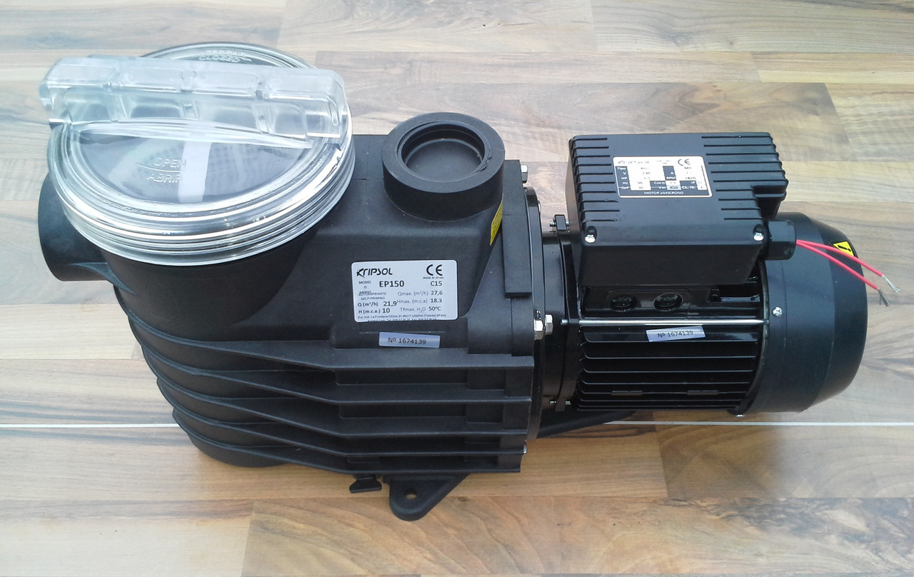 Насос до басейну Hayward SP2515XE22 (Kripsol Epsilon EP 150), 21.9 м³, однофазний