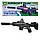 Детский автомат винтовка 916A на пульках и с лазерным прицелом, игровой пневматический автомат для детей, фото 2