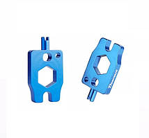 Ключ 4 в 1 Deemount TOL-177 для розбирання штуцерів накачування Presta&Schrader