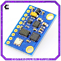 Гироскоп + акселерометр + магнитометр + барометр + термометр GY-801